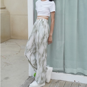 Tie dye pattern  Loose pants KRE1832