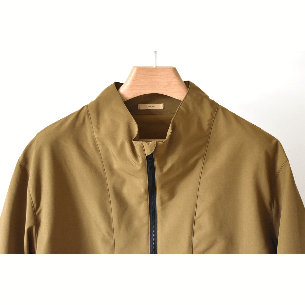 LAMOND / STAND NECK WIDE BLOUSON - スタンドネック ワイドブルゾン