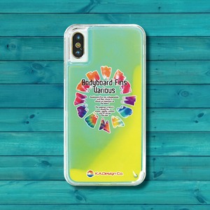 【受注生産】BB Fin ネオンサンド iPhoneケース（YellowGreen）