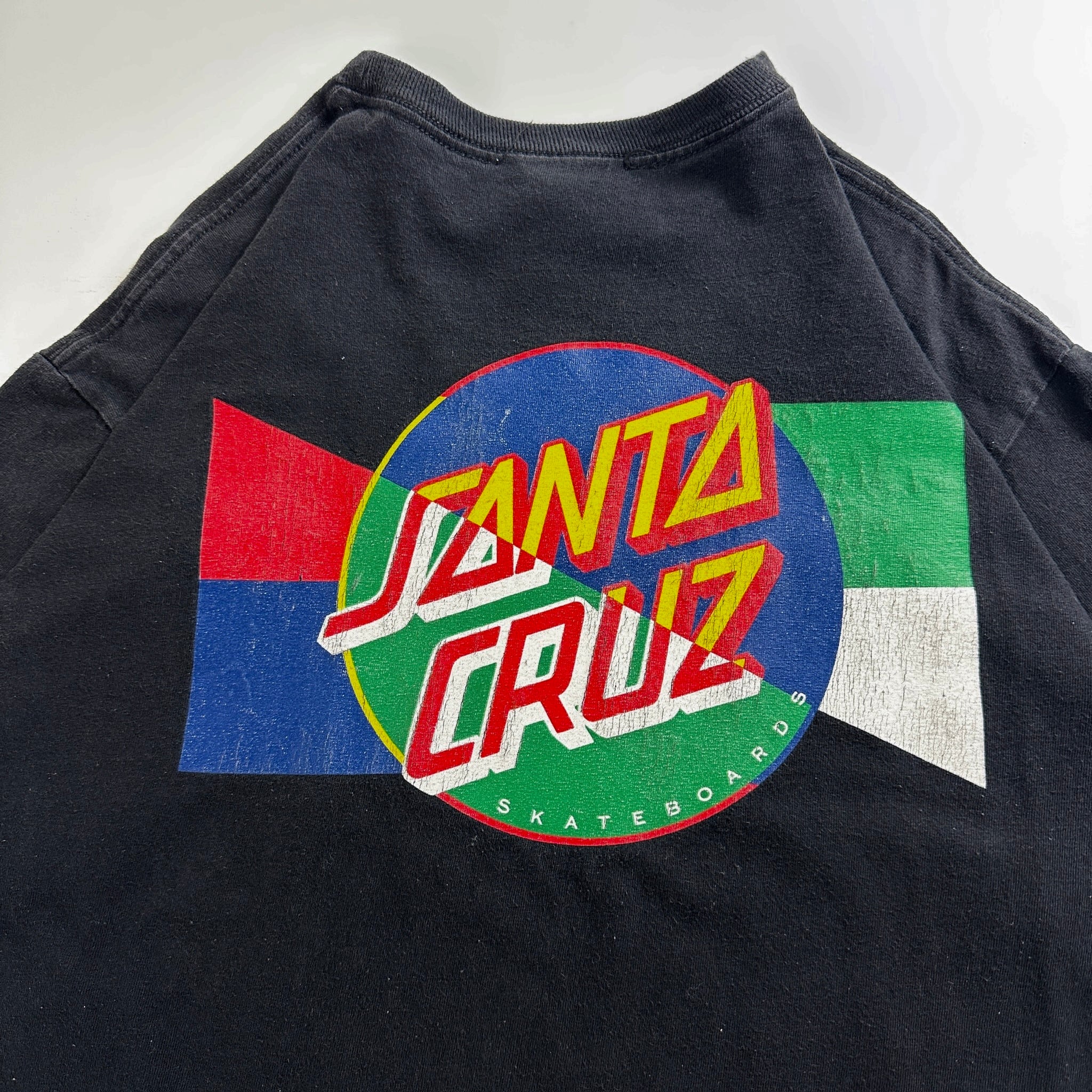 00s Santa Cruz Geometric Logo T-Shirt