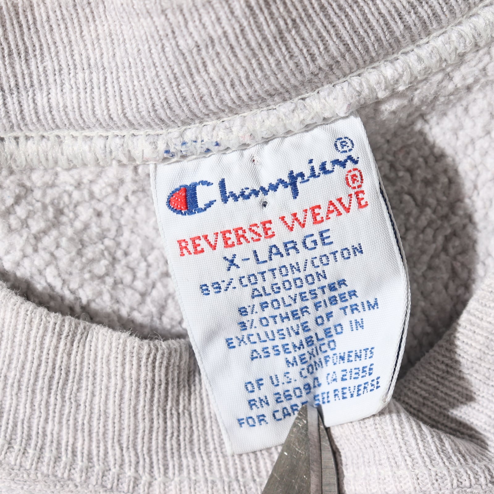 Champion REVERSEWEAVE リバースウィーブ デカロゴスウェット