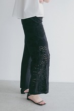 MANOF CUT WORK LACE PANTS 2色展開
