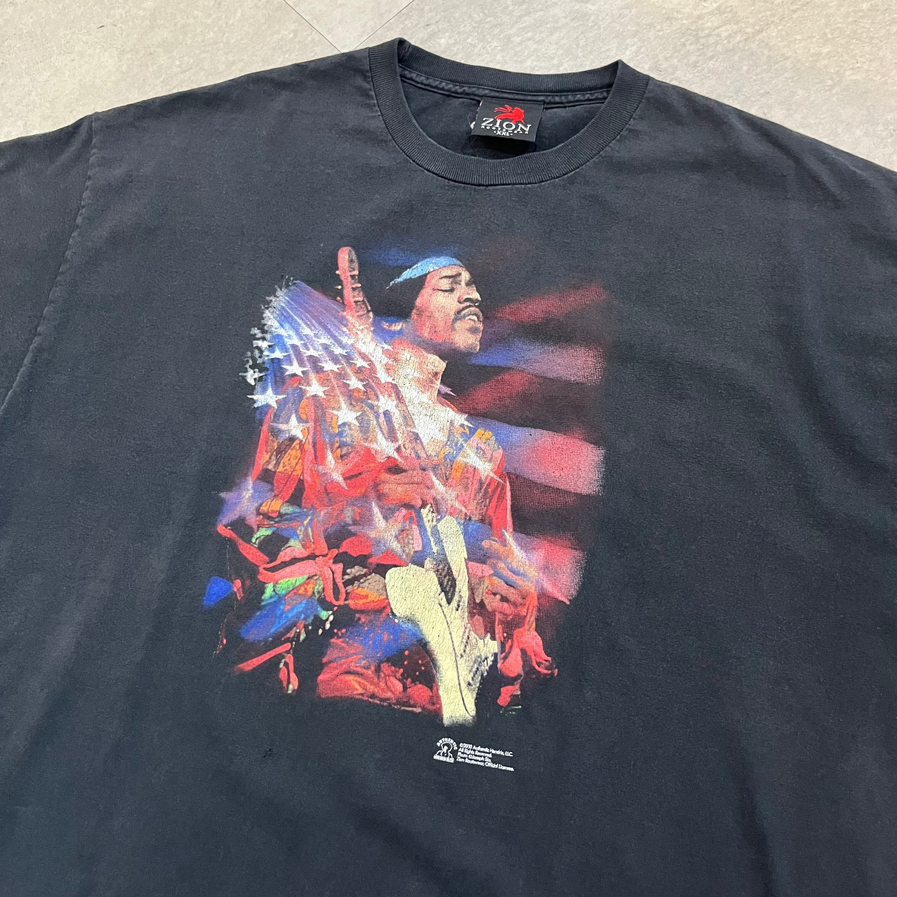 size:XXL 【 Jimi Hendrix 】ジミ・ヘンドリックス ジミヘン バンドT