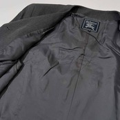 Burberrys バーバリー ノーカラー 4B ジャケット サイズ 17 /レディース/グレー/C-TK83/三陽商会