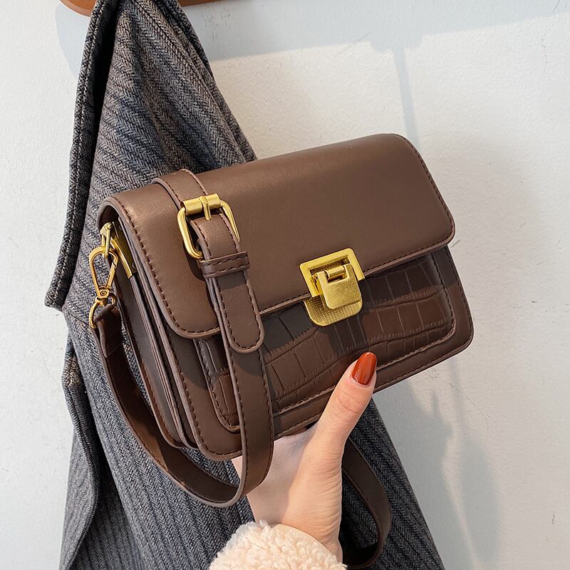 スタイルスタンダード レトロ スクウェア メッセンジャーバッグ Tiancai_Wing_Bag6002170600