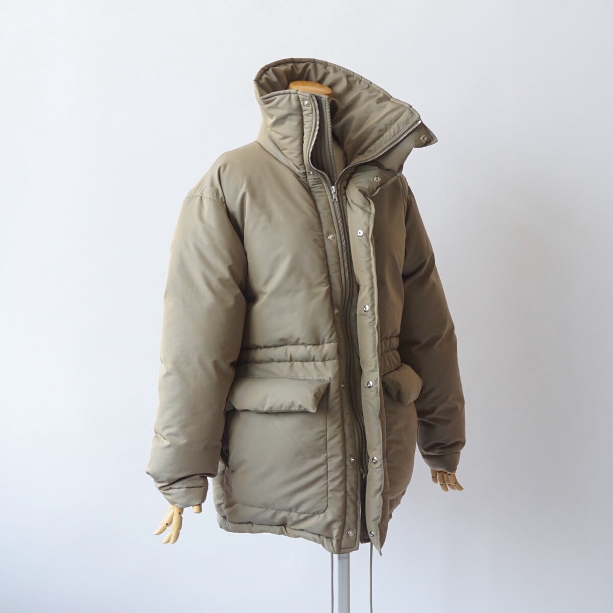 AURALEE/オーラリー・FINX POLYESTER CHAMBRAY DOWN COAT | a flat shop
