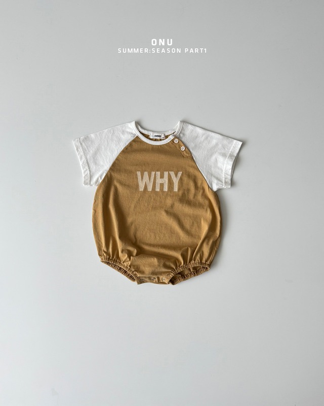 [予約][送料無料]≪ONU≫WHY Raglan Suit(baby) 48