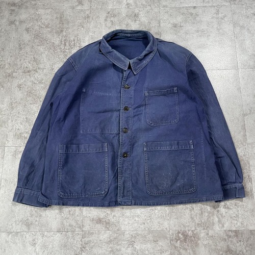 50s ST JAMES フェード コットンツイル フレンチワークジャケット