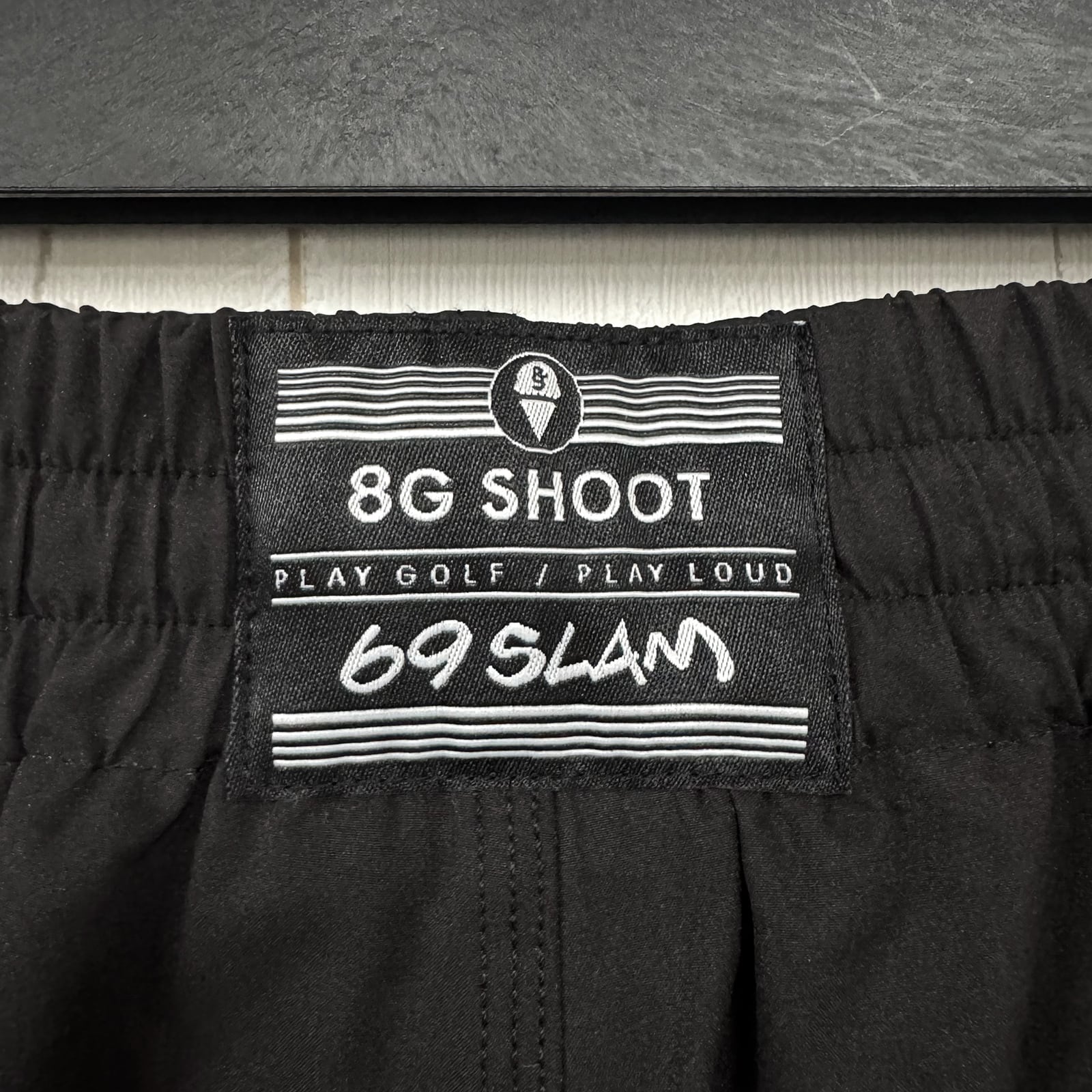8G SHOOT × 69slam SHORT PANTS -BLACK- | 8G SHOOT WEBSTORE