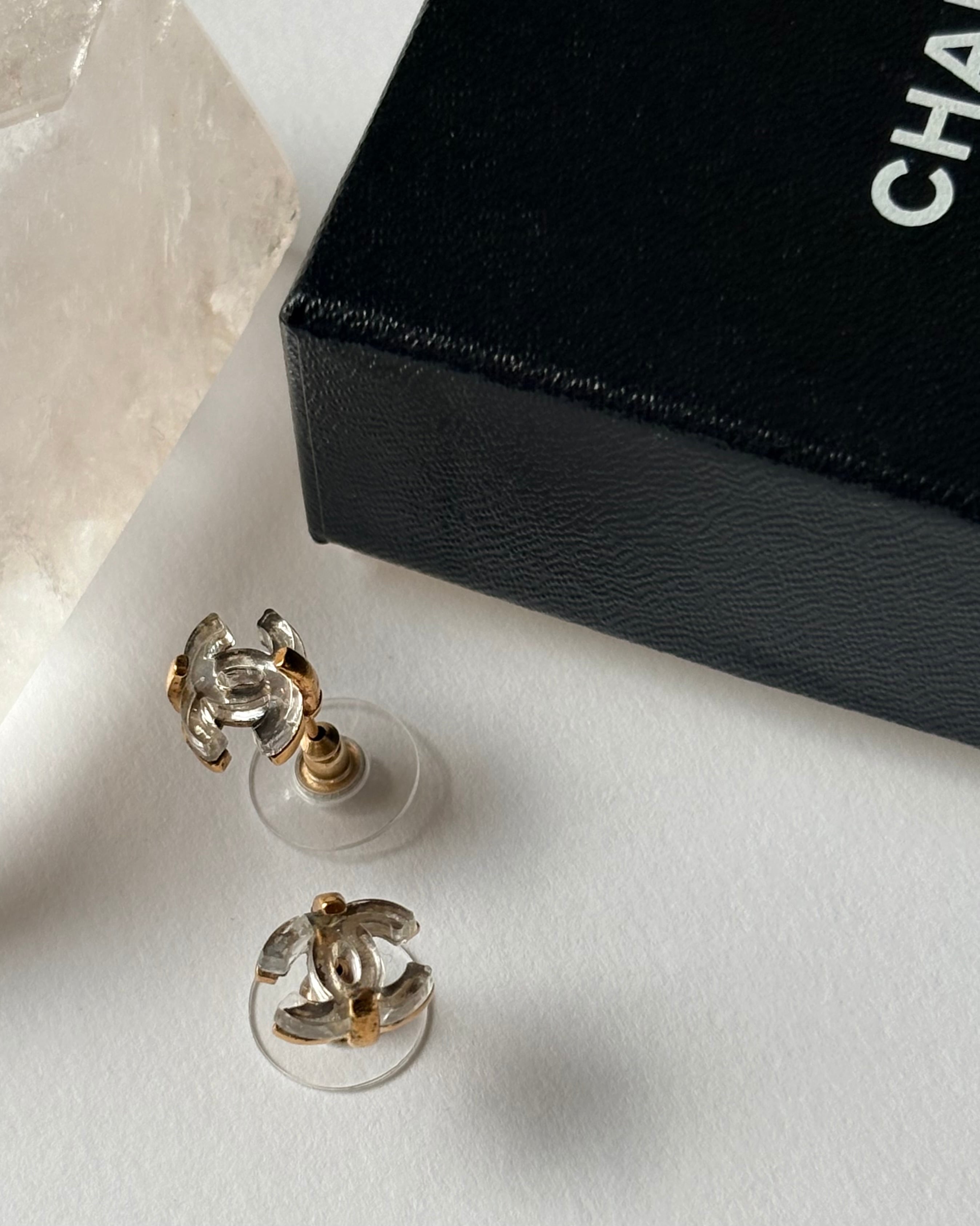 CHANEL ピアス クリアココ | cerva vintage