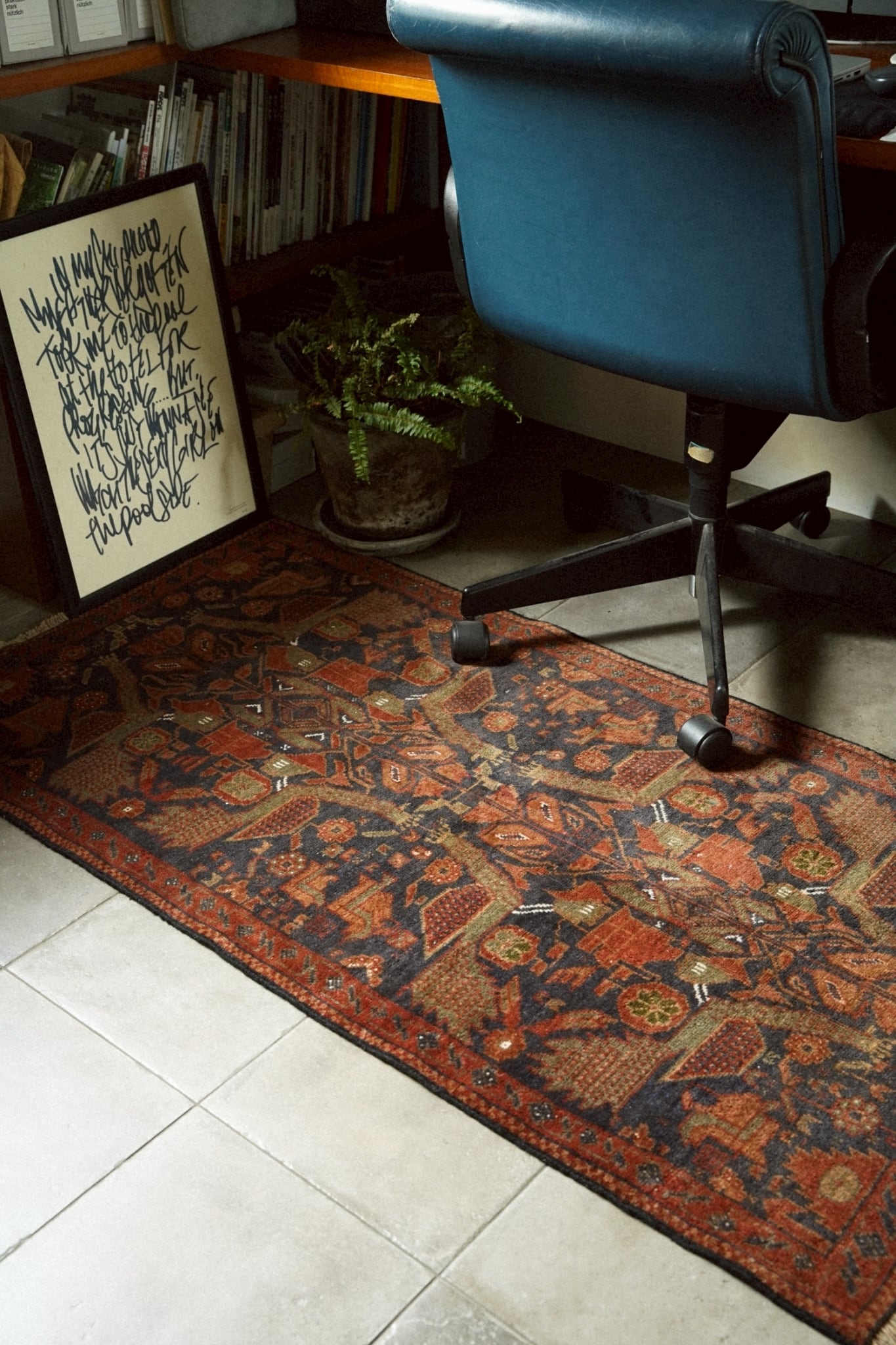 1890-Vintage Baluch rug | 手織りのヴィンテージラグ専門店 | Bahr