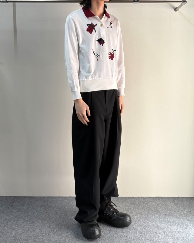 【Burberrys】front design polo shirt