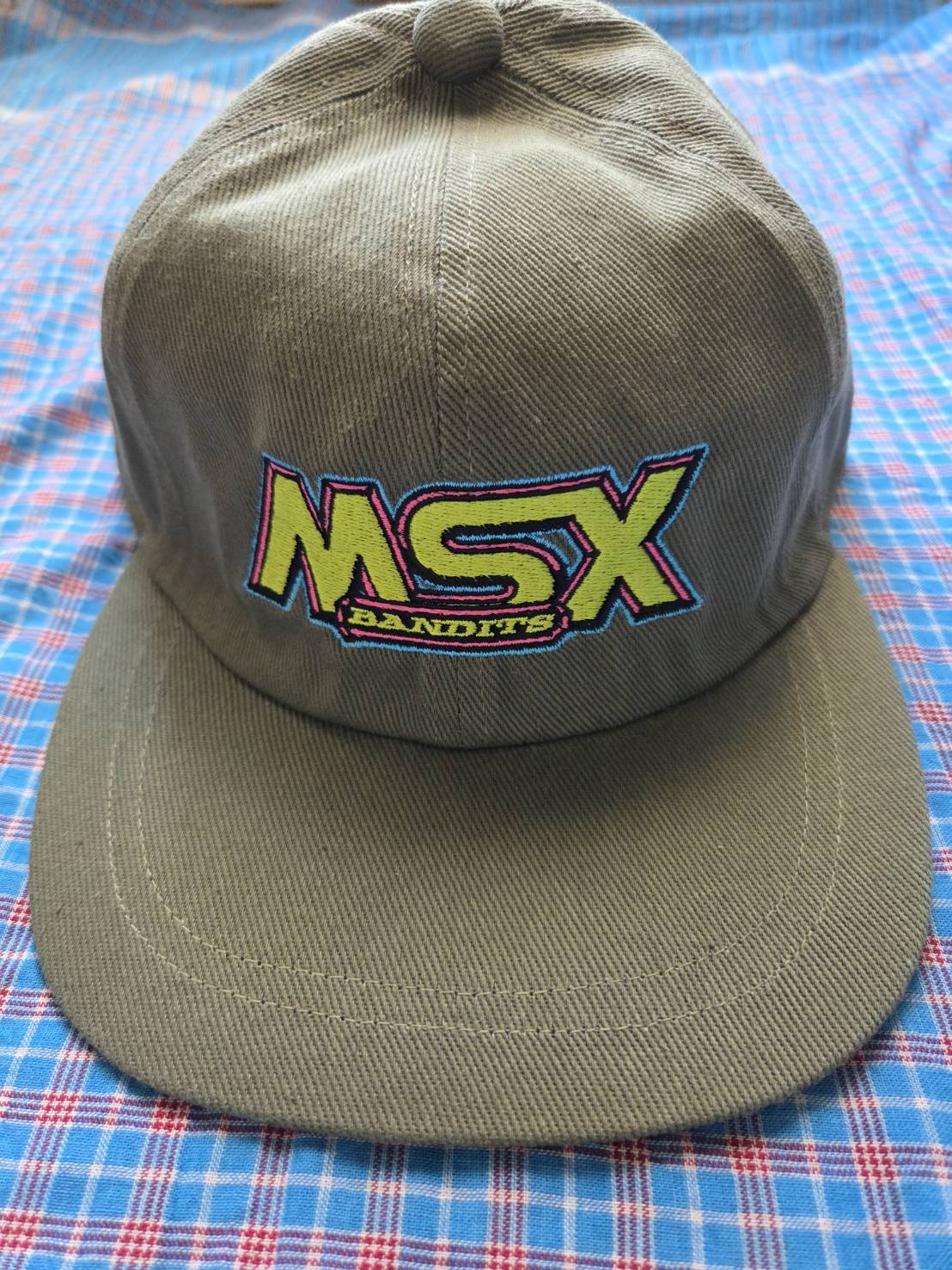 MSX BANDITS CAP "NEO-COLOR LOGO" Olive