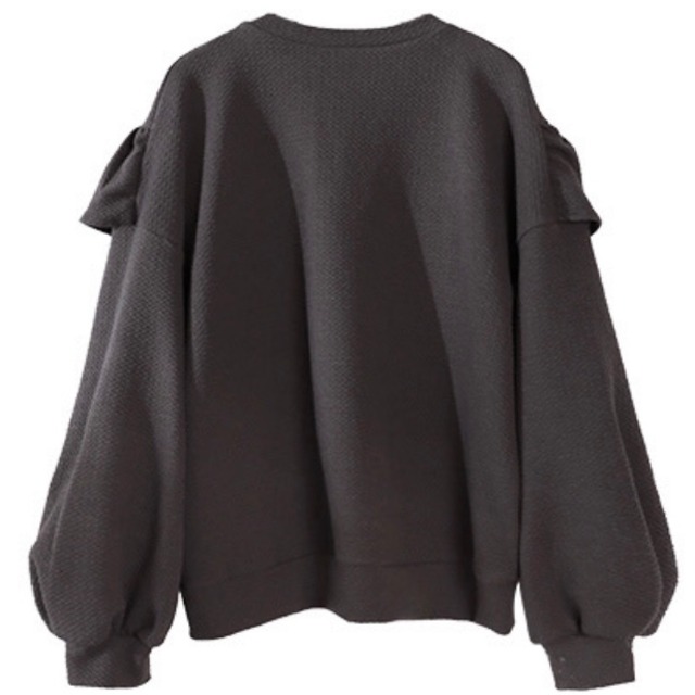 frilled pullover  10226