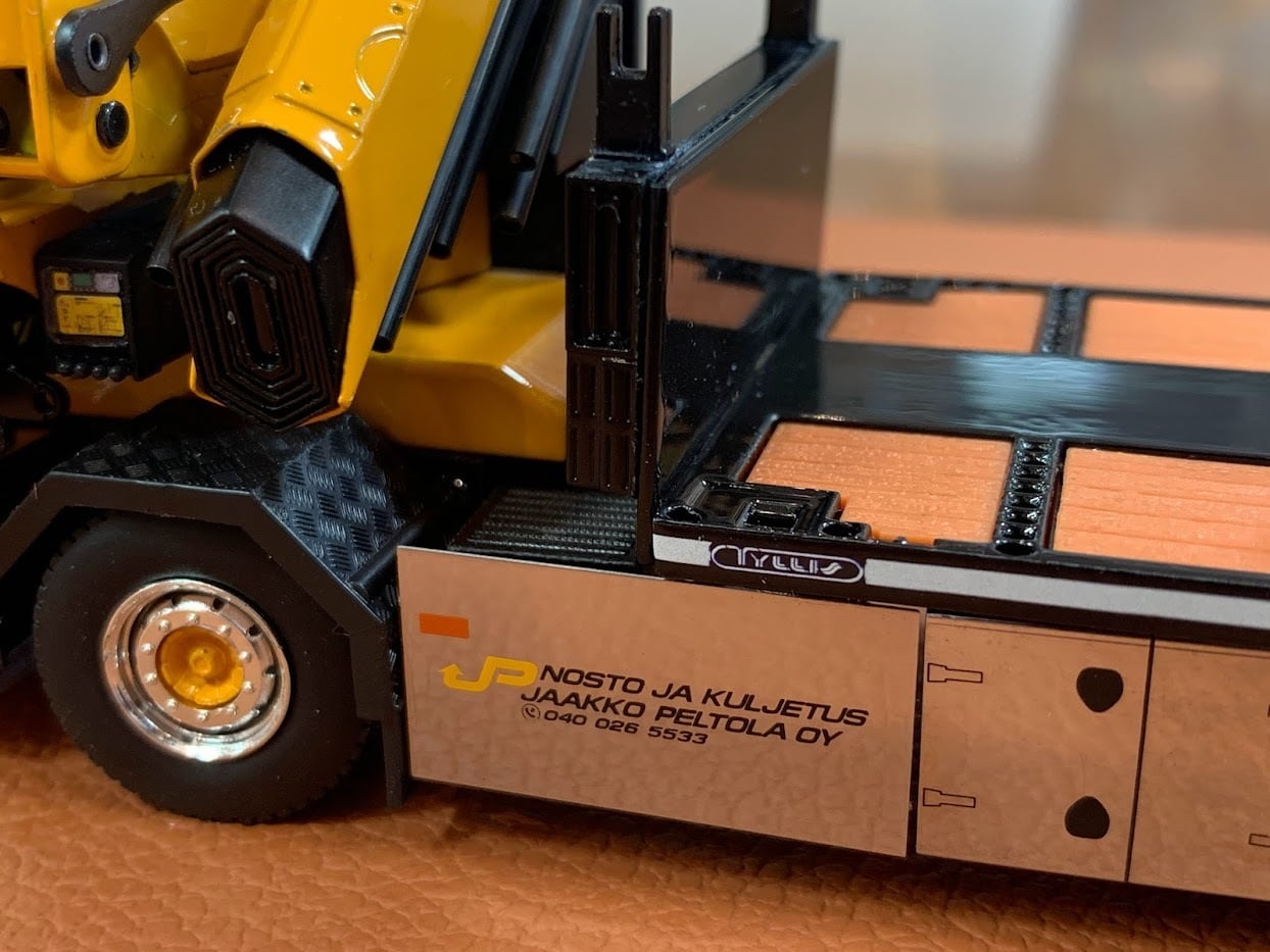 WSI 1/50 ボルボ FH4 スリーパーキャブ 8X4 パルフィンガー