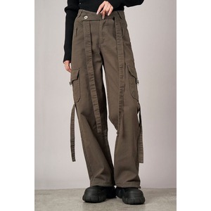 Cross Belt Cargo Pants