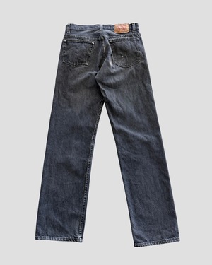 -Levis- Vintage 90s W33L32 501 Black Denim Pants made in USA