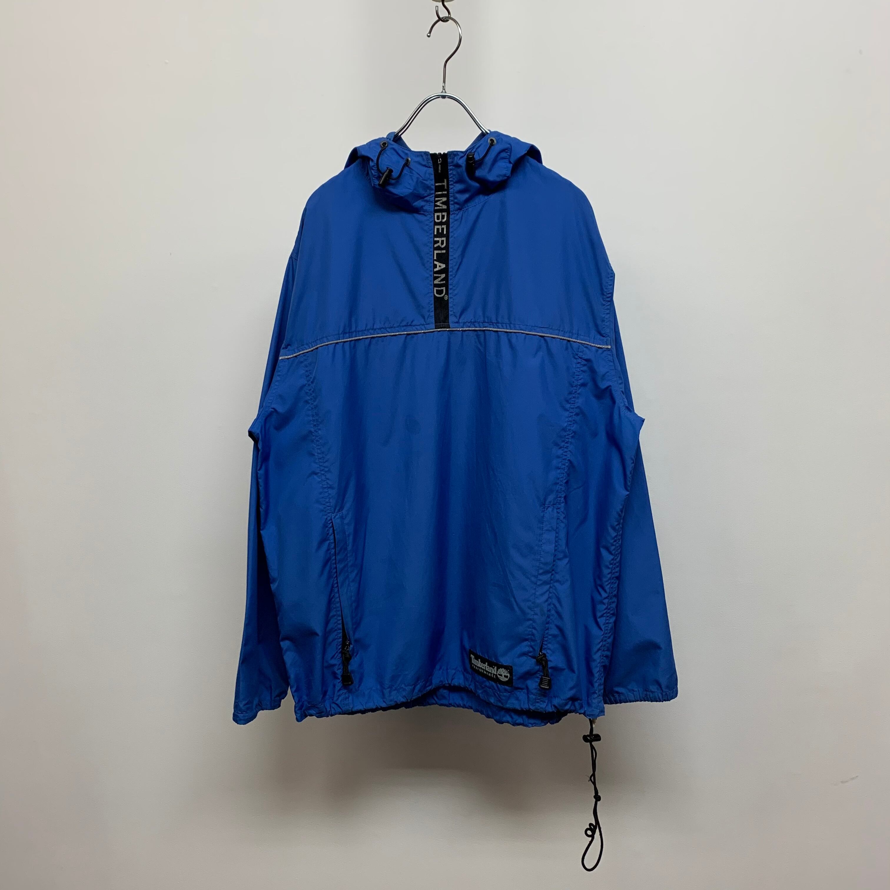 0149. 1990's timberland performance anorak parka ブルー 0149. 1990's timberland performance anorak parka ブルー