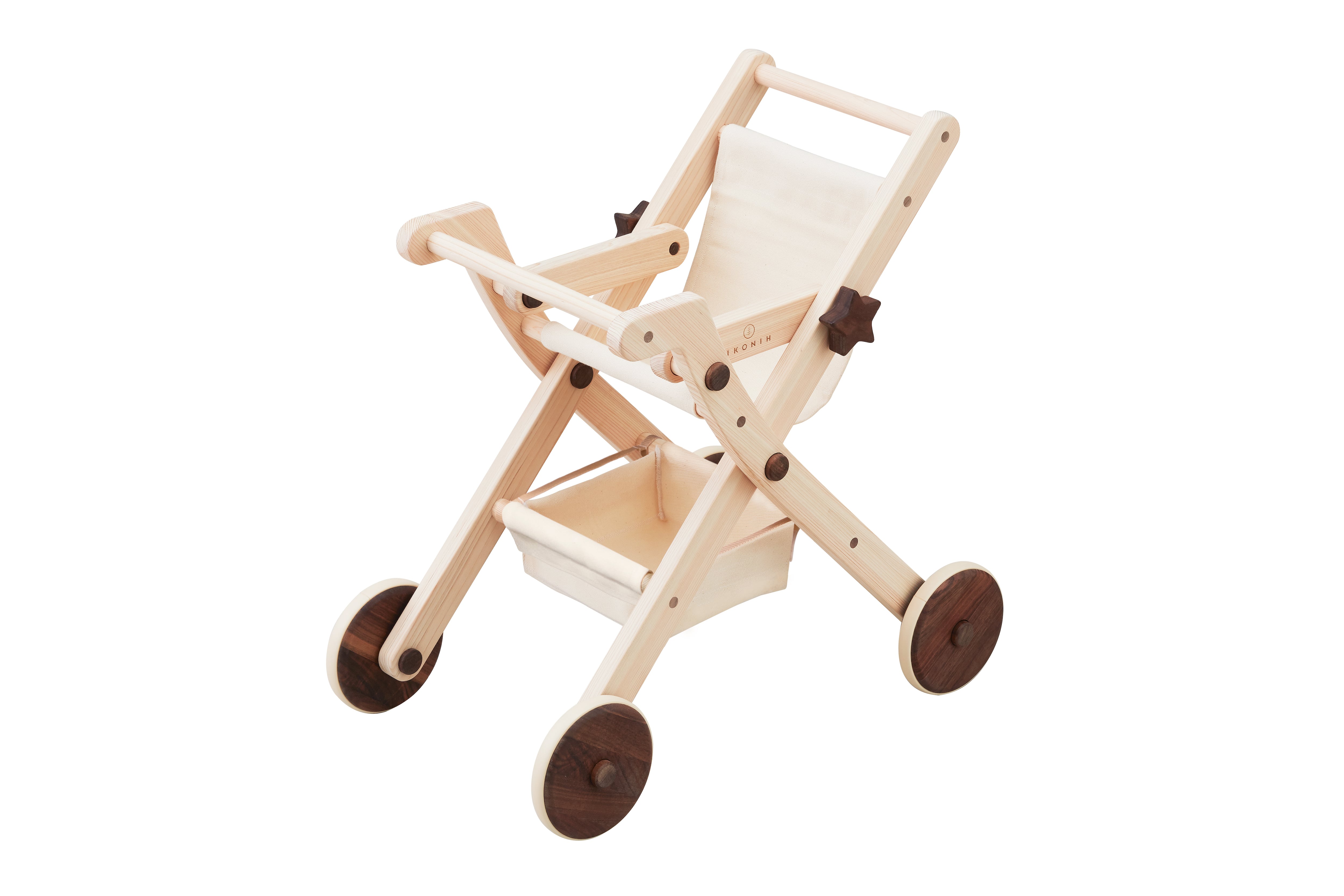 ドールバギー Doll Buggy ｜ 歩く練習 ごっこ遊び | 木のおもちゃ 家具