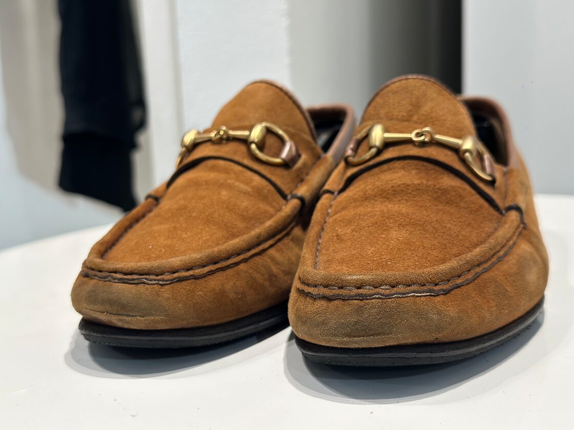 gucci グッチ ホースビットローファー 36 23cm レディース 革靴 