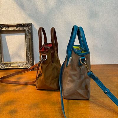 MAPHIA DESIGN MISS DEAR パラフィンキャンバス2WAYトートバッグ