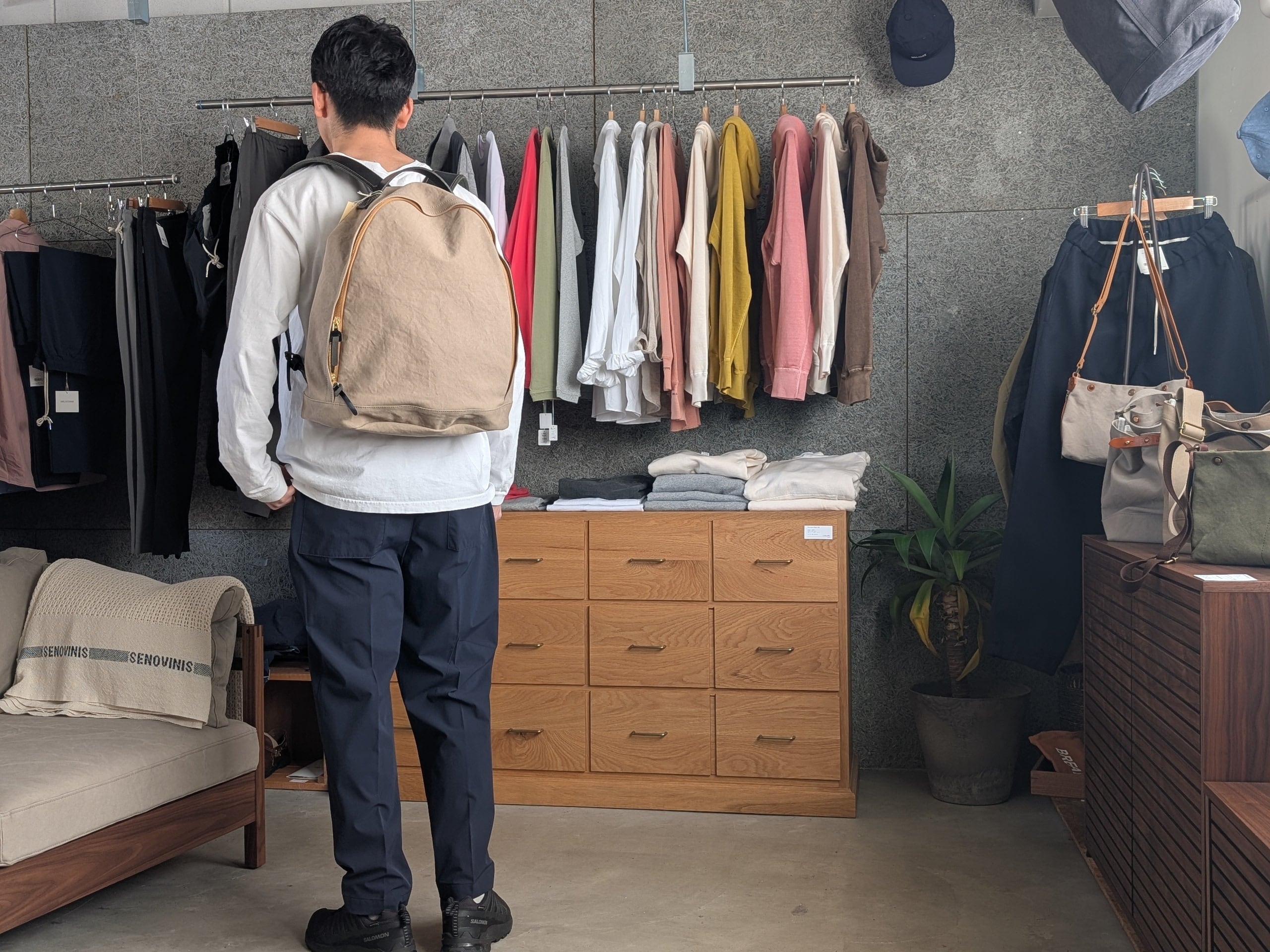 WOODPACK（リュックサック） | suolo | inoya | Basic Life Store