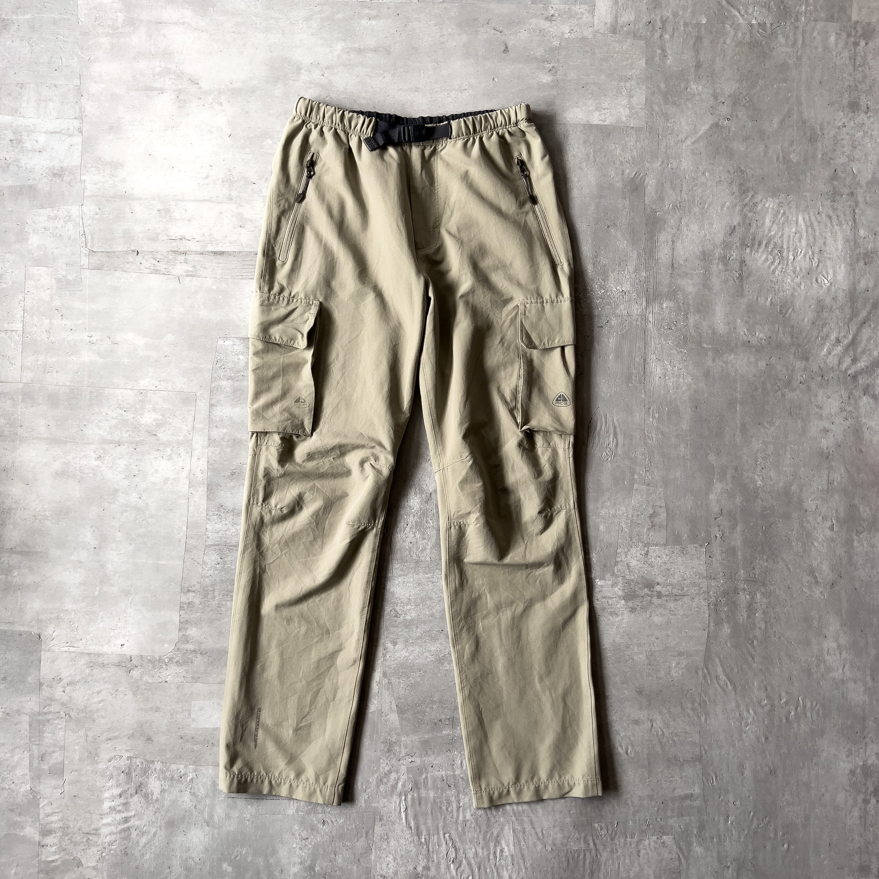 00s “NIKE ACG” cargo pants 00年代 ナイキ ナイロン×ポリウレタン