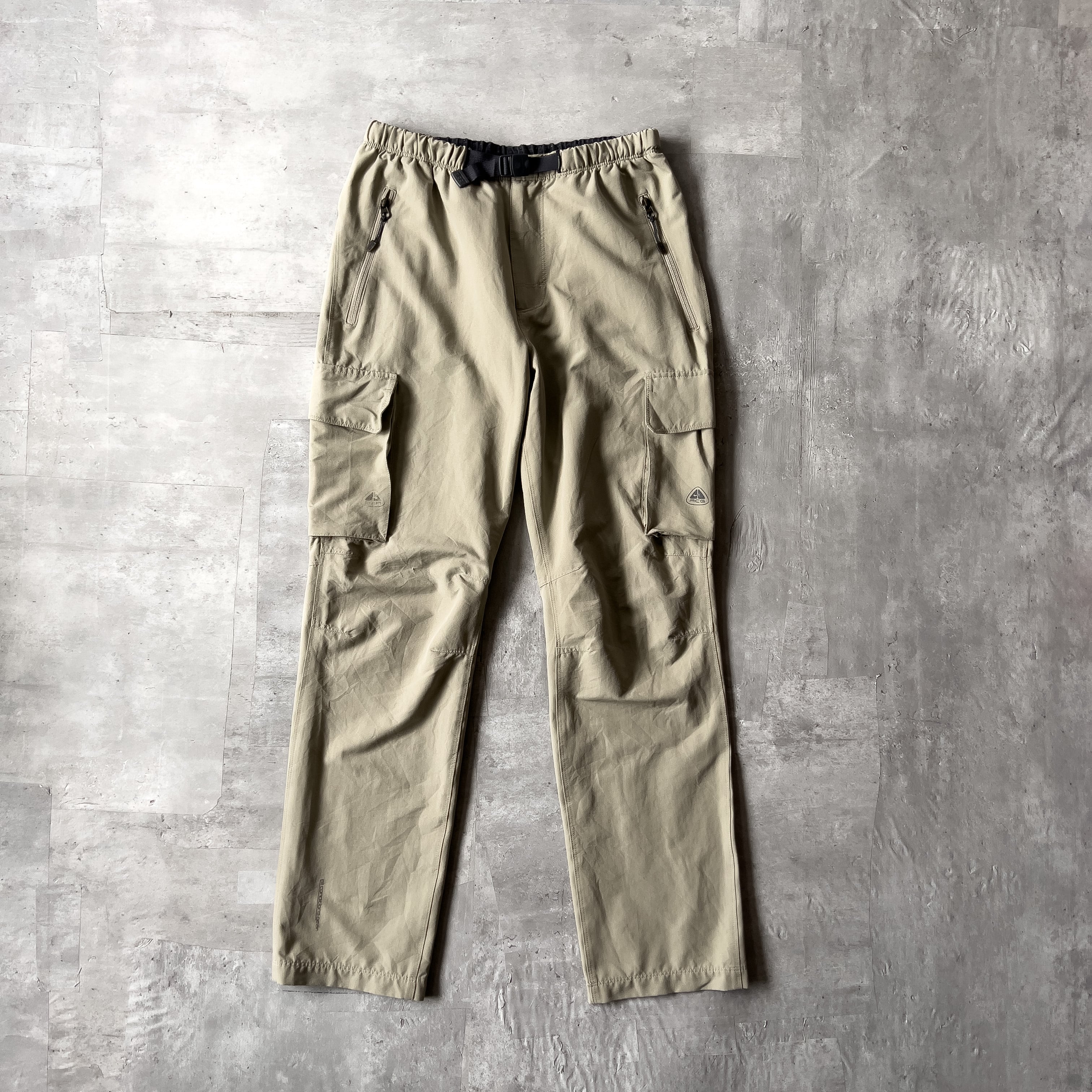 00s “NIKE ACG” cargo pants 00年代 ナイキ ナイロン×ポリウレタン混紡 カーゴパンツ anti  knovum（アンタイノーム）