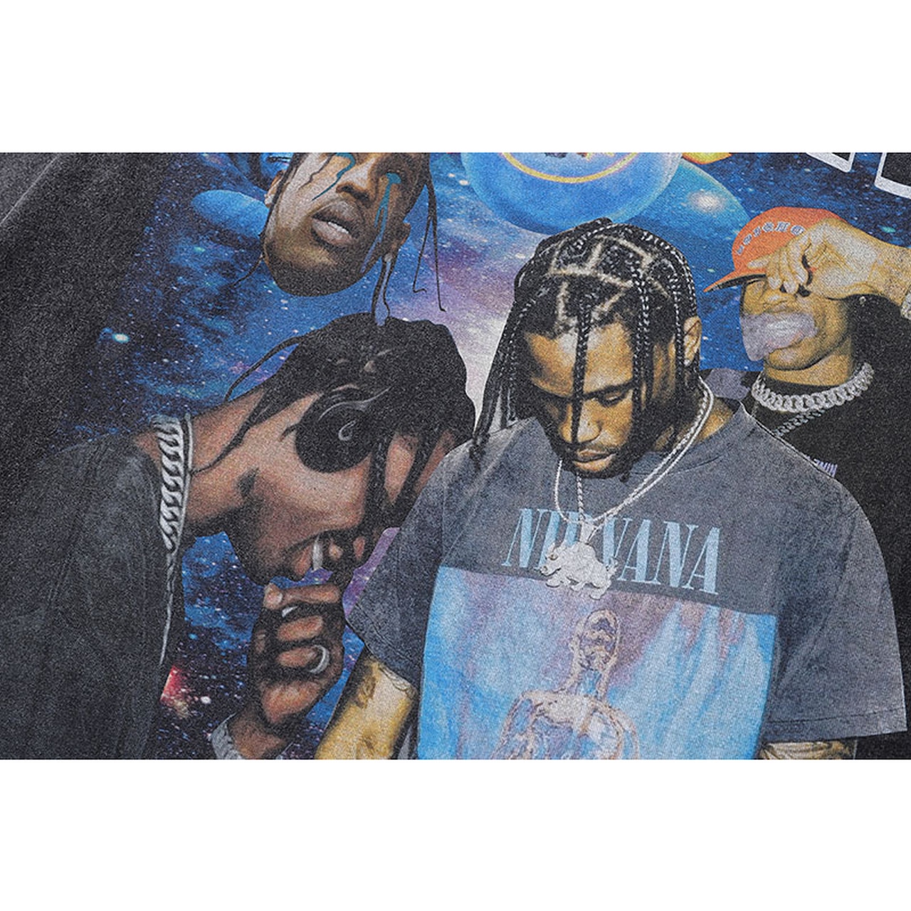 VINTAGE ストリート Travis Tシャツ T1452