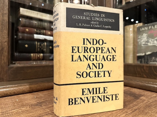 【SG003】INDO-EUROPEAN LANGUAGE AND SOCIETY / second-hand book