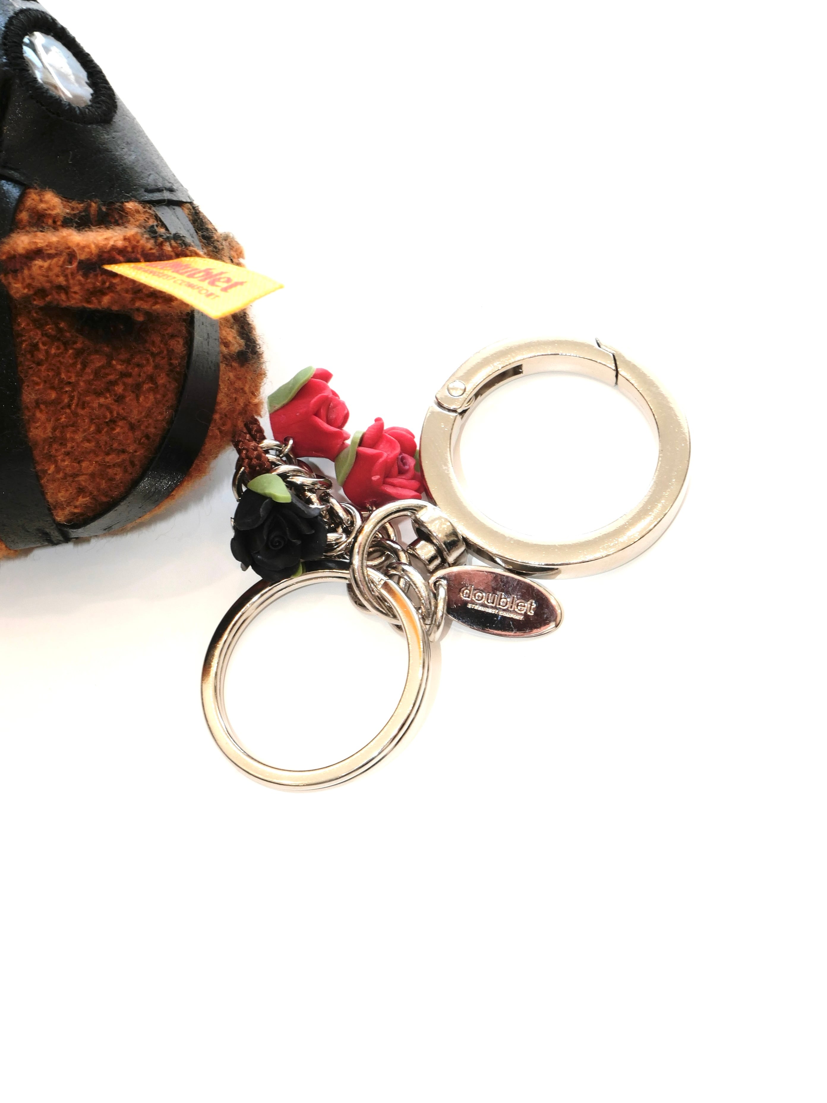 doublet GAS MASK BEAR KEY RING (Silver) | CONSTRUCT1