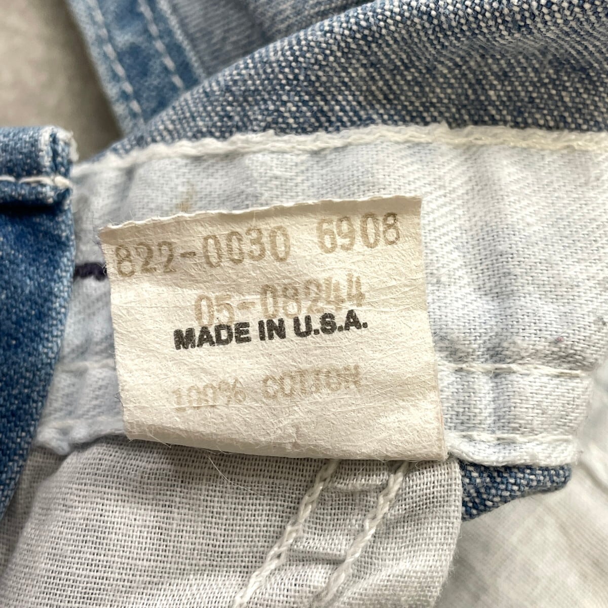 kids】90年代 USA製 OSHKOSH オシュコシュ デニム オーバーオール