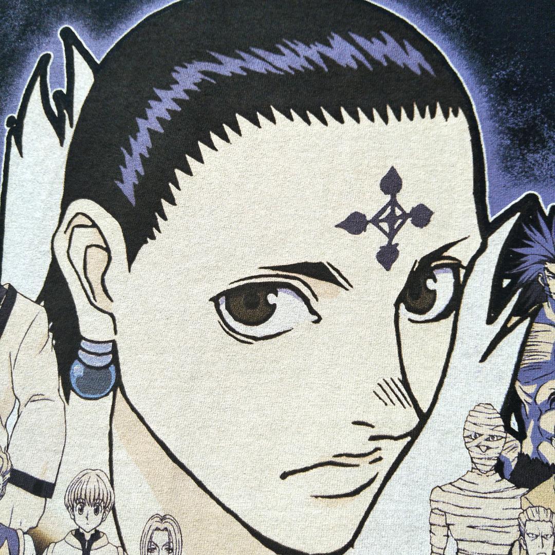 古着 HUNTER×HUNTER ヴィンテージ加工Tシャツ L 幻影旅団 * | GOLD
