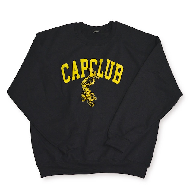 Tiger College Sweatshirt (BLACK)