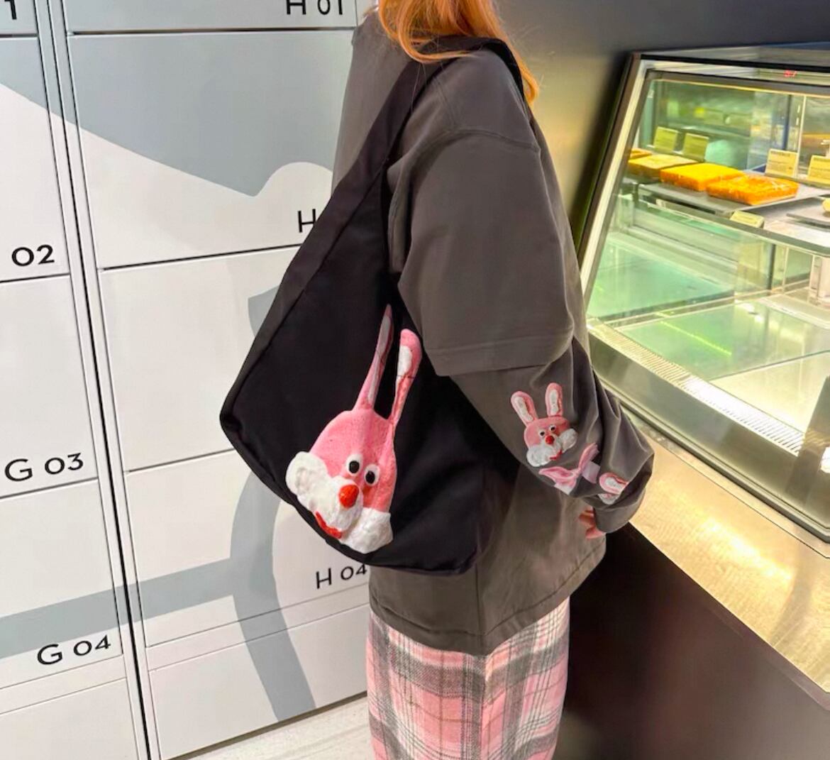 予約】どっちもオモテ ウサギちゃんBAG bunnybunnygun 予約】どっちもオモテ ウサギちゃんBAG bunnybunnygun
