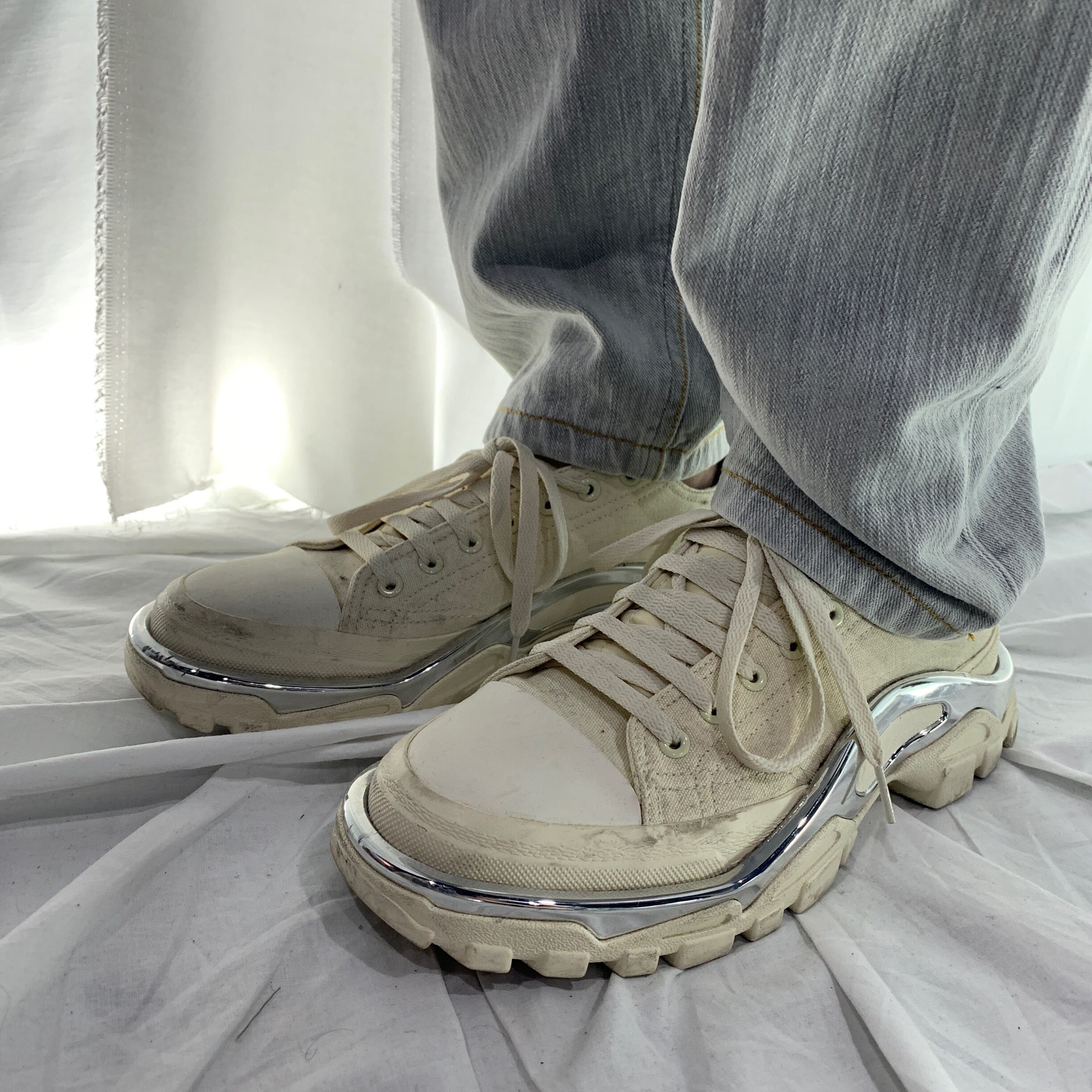 raf simons /ラフシモンズ ] デトロイトスニーカー 28cm adidas raf 