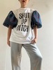 Rework Balloon Sleeves Tee By Asaka Fushimi