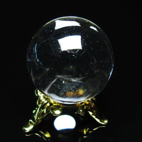 水晶 丸玉 23mm 一点物 おまかせ便 141-7661