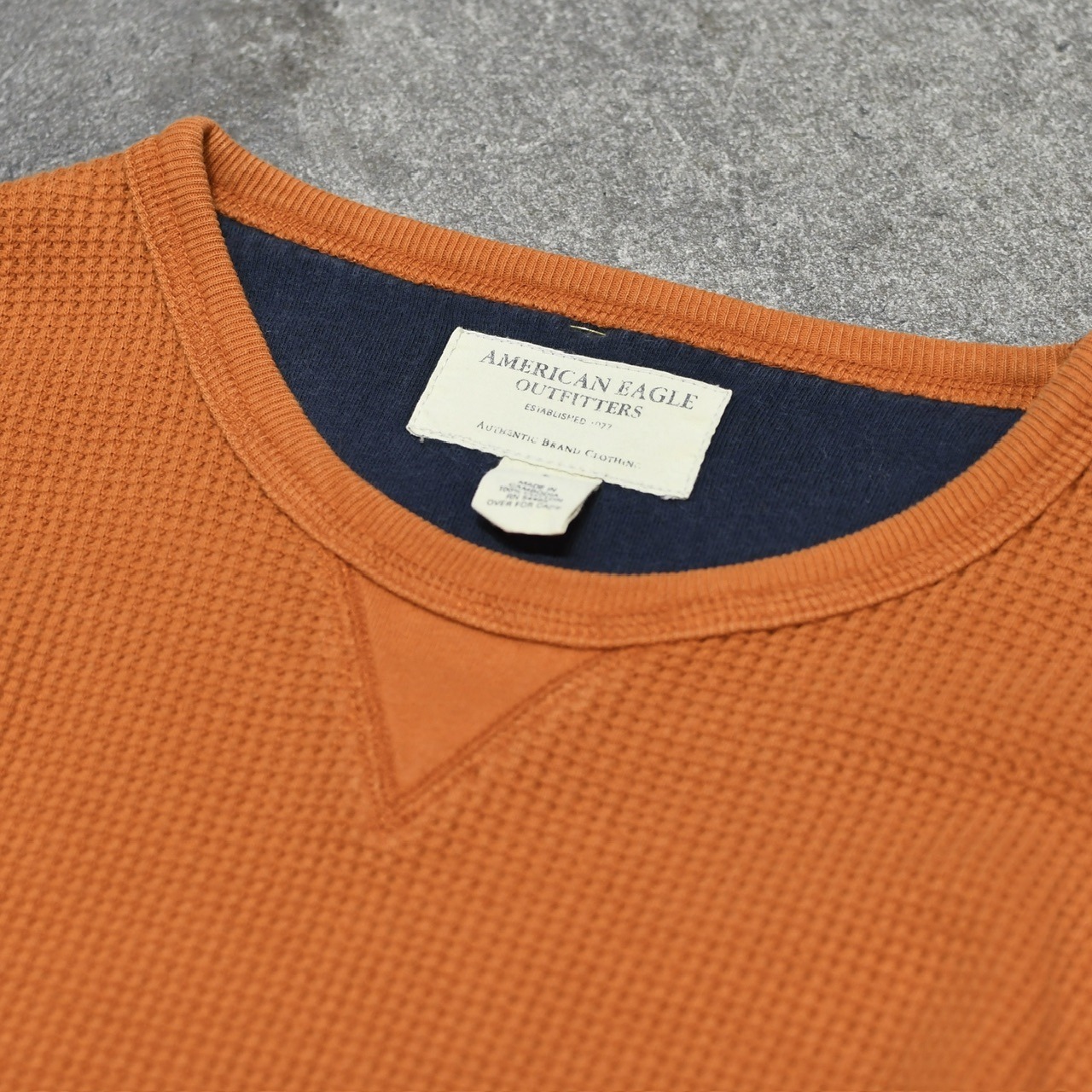 American Eagle orange thermal