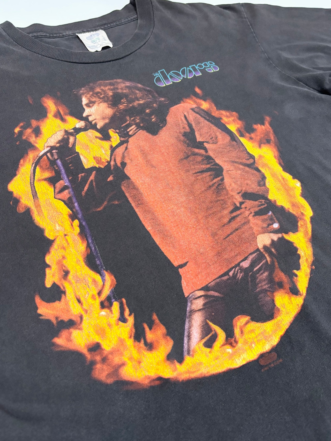 90s The Doors "When the Music's Over" Tee MADE IN USA Size L