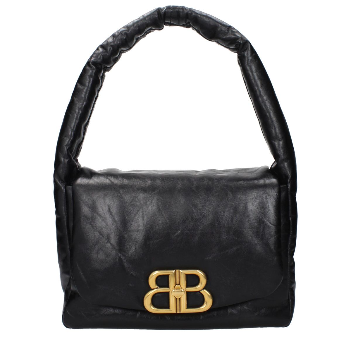 【新品】BALENCIAGA バレンシアガ レディース ハンドバッグ レザー ブラック 7878962AA411000