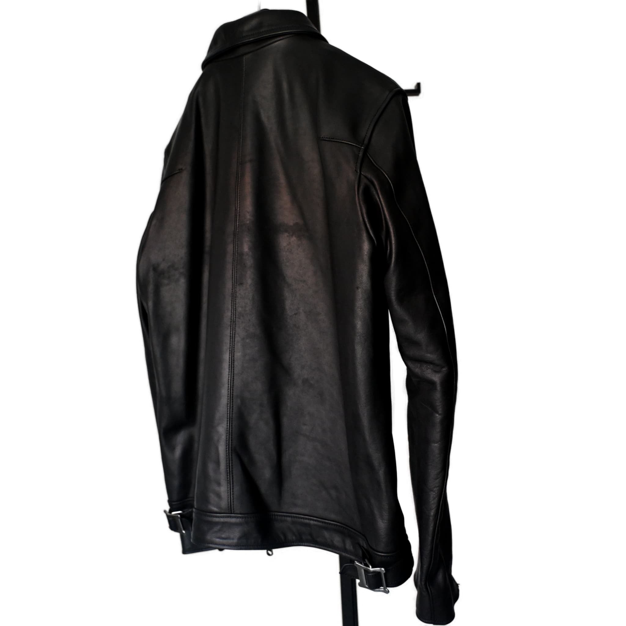 RUDE GALLERY 日本製 ホースハイド 切替トラッカージャケット 黒 3 トラッカージャケット（ホースハイド） ブラック 【Y715】 – Liason