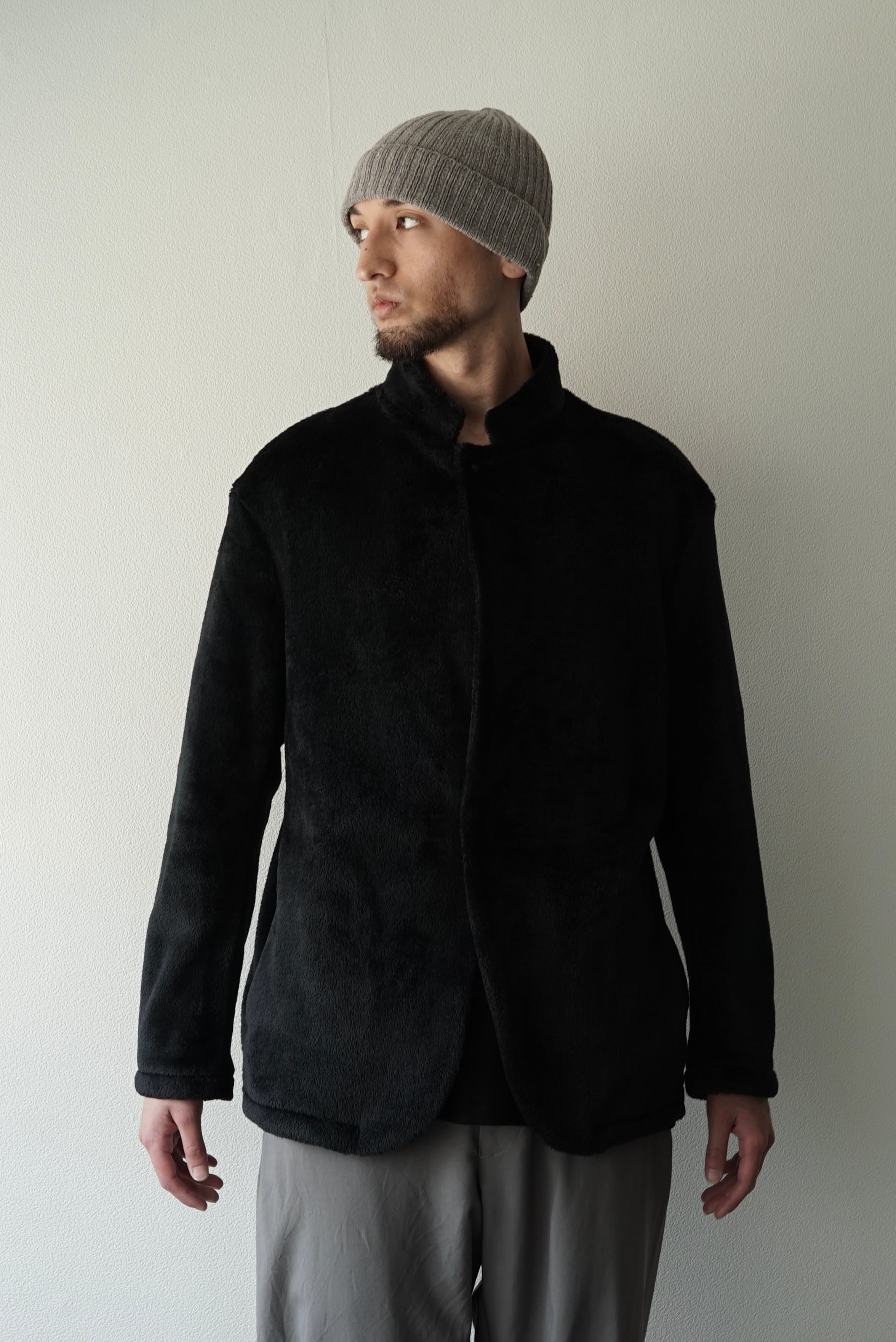 High Loft Fleece / Fleece Jacket（BLACK） | C O L I N A