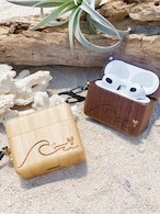 AirPodsPro,第3世代 wood case(wavy)