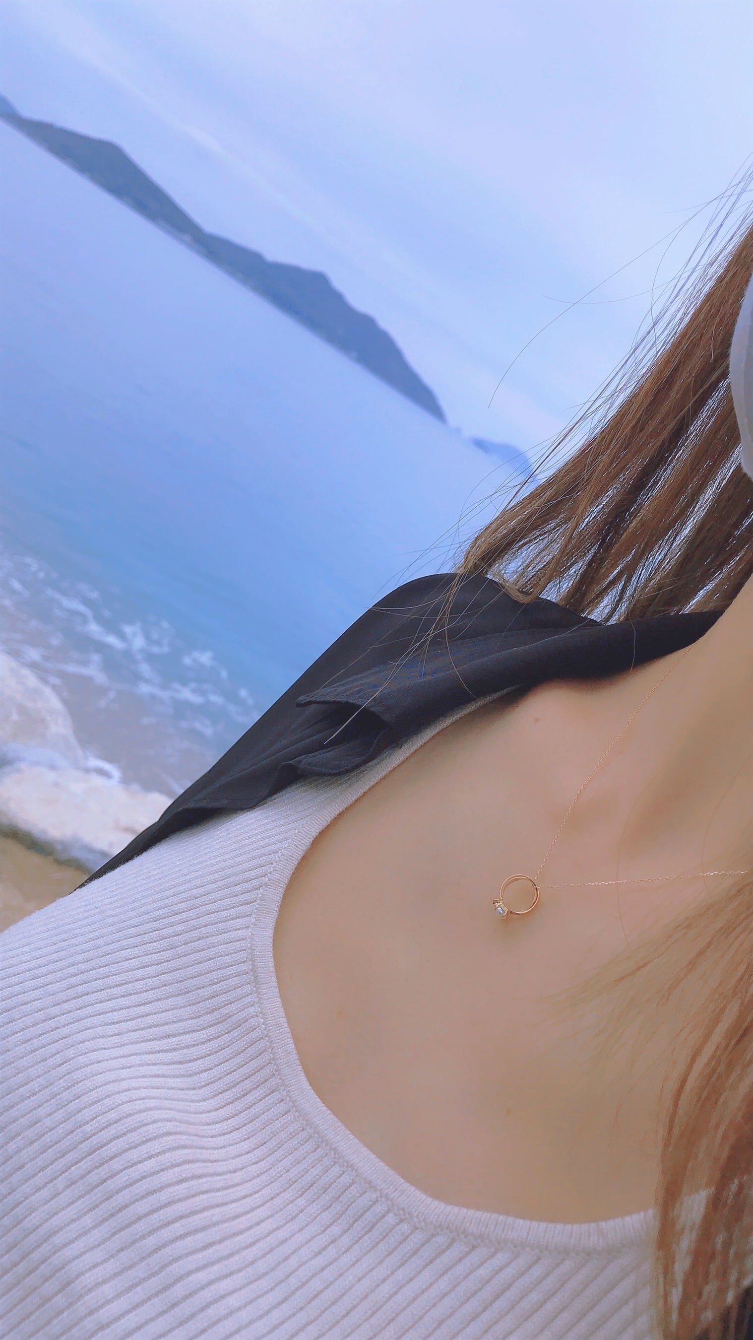 K18 ベビーリングネックレス 12月 トルコ