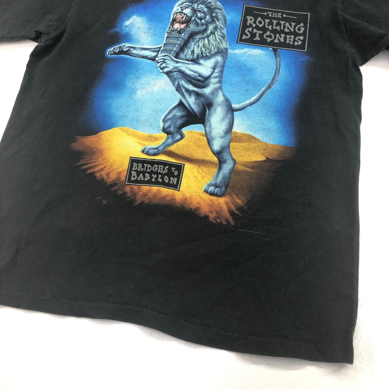 The Rolling Stones Anvil バンドTシャツ ANVIL アンビル 90年代 USA製 THE ROLLING STONES BRIDGES TO BABYLON