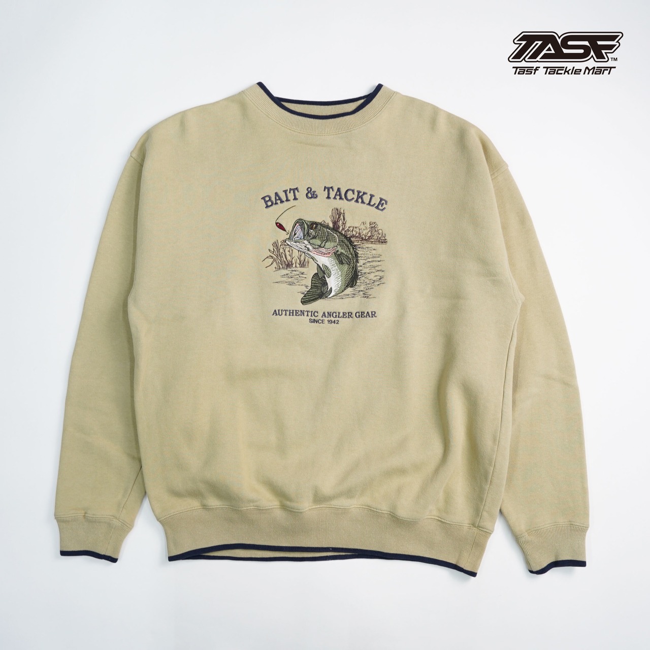USED / Sweat / Largemouth Bass / Beige
