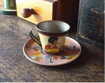 おもちゃのカップ&ソーサー おままごと アンティーク UK イギリス