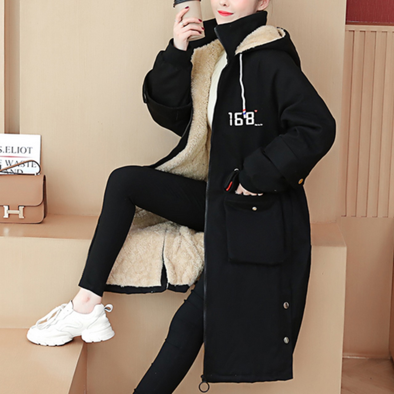 アースマジック　ダッフルコート　110サイズ 新品 アースマジック 110cm ダッフルコート 女の子 キッズ 子供