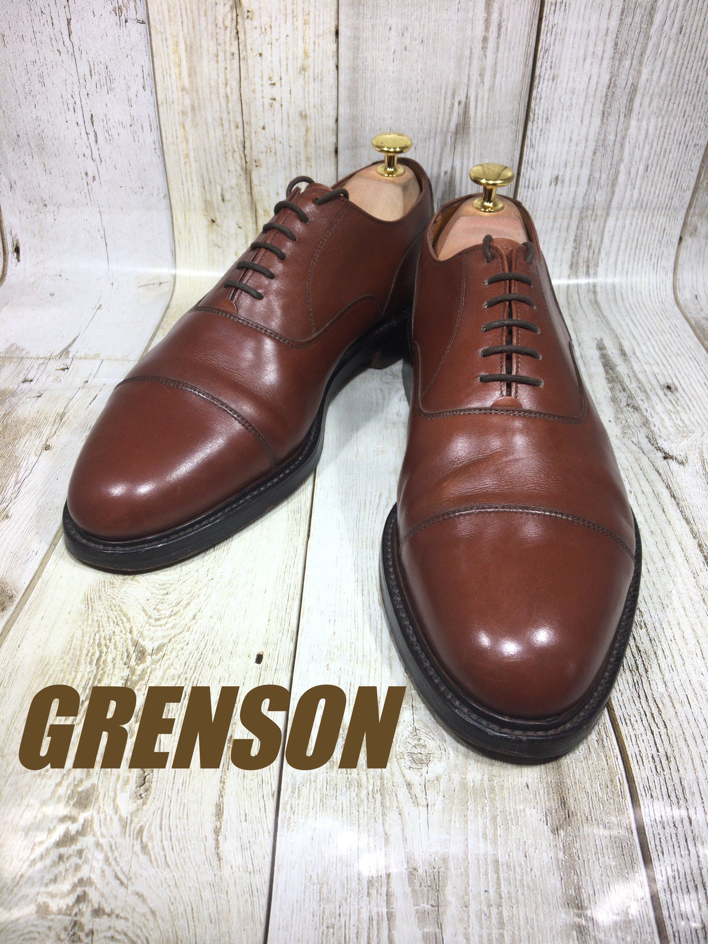 Grenson グレンソン ストレートチップ UK8 26.5cm | 中古靴・革靴・ブーツ通販専門店 DafsMart ダフスマート Online  Shop powered by BASE